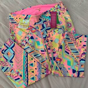 NWT Lilly Pulitzer crop leggings L